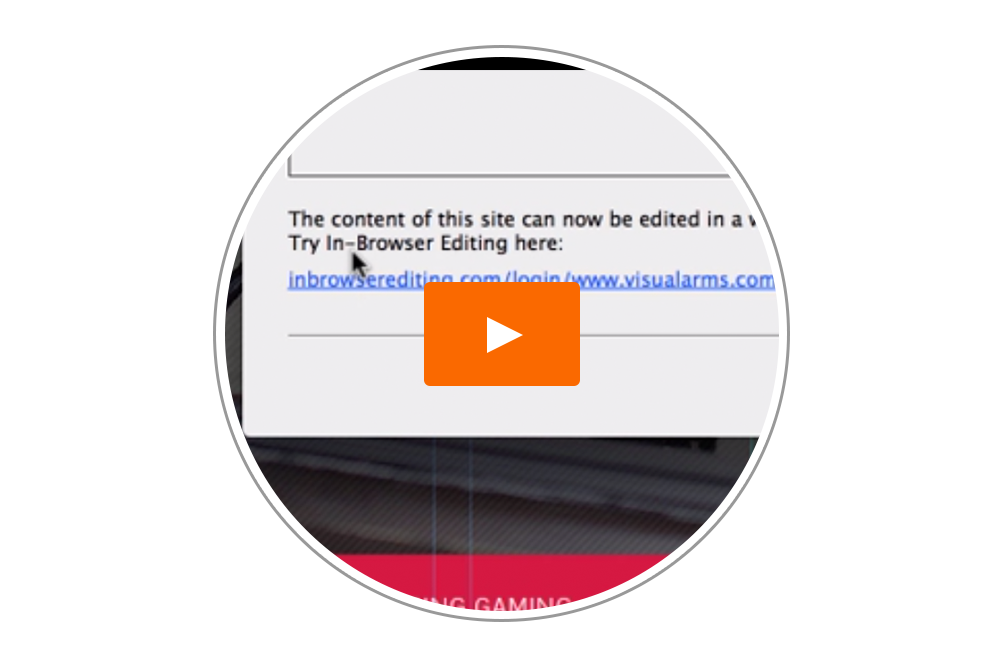 In Browser Editing Anywhere - Tutorial
