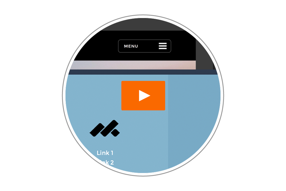 Square Navigation Menu - Tutorial
