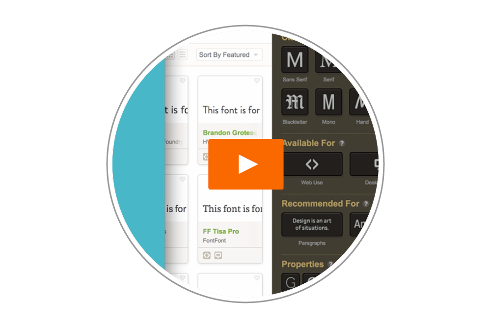 Typekit Library - Tutorial
