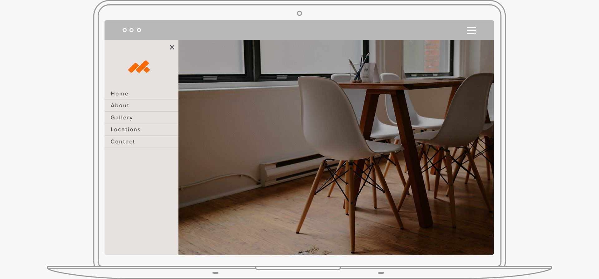 Sidebar Navigation Menu