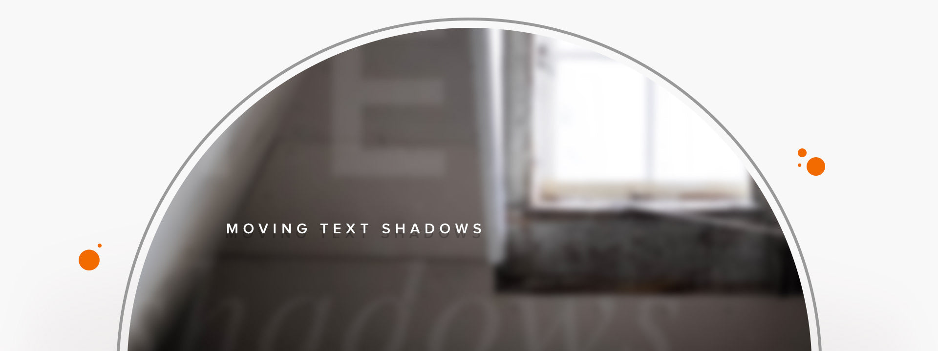 Moving Text Shadows