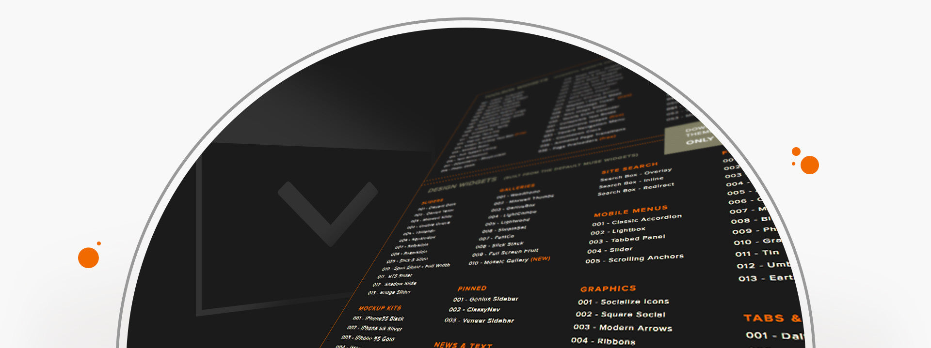Mega Menu - Dropdown