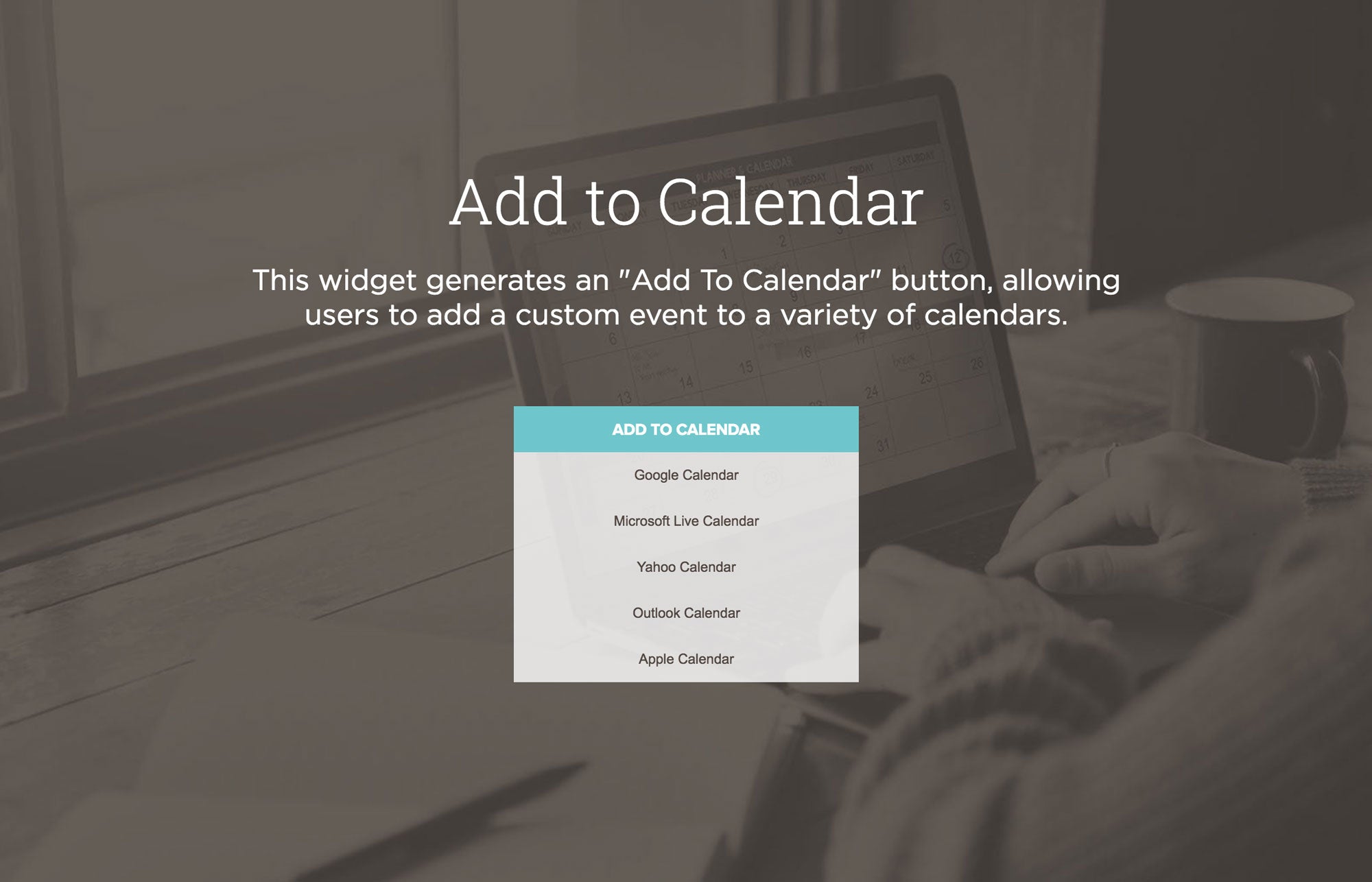 Add To Calendar Button