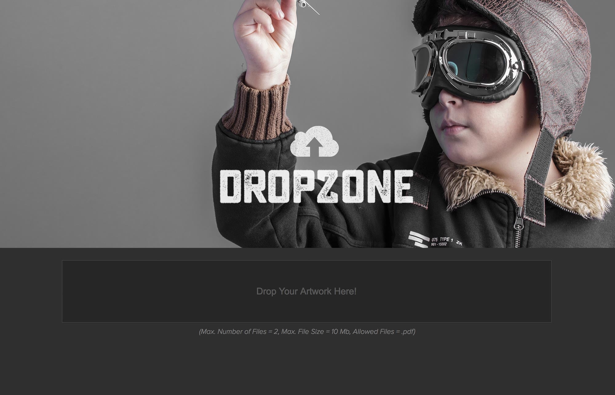 DropZone - File Uploader