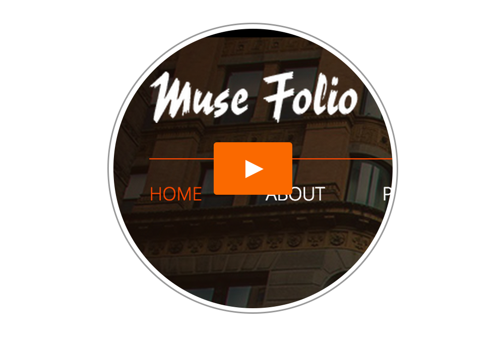 Muse Folio Menu - Tutorial